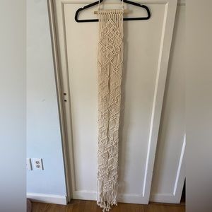 Macrame Hat Holder